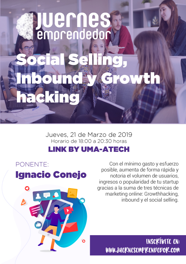 Social selling, inbound marketing y growth hacking. Ignacio Conejo