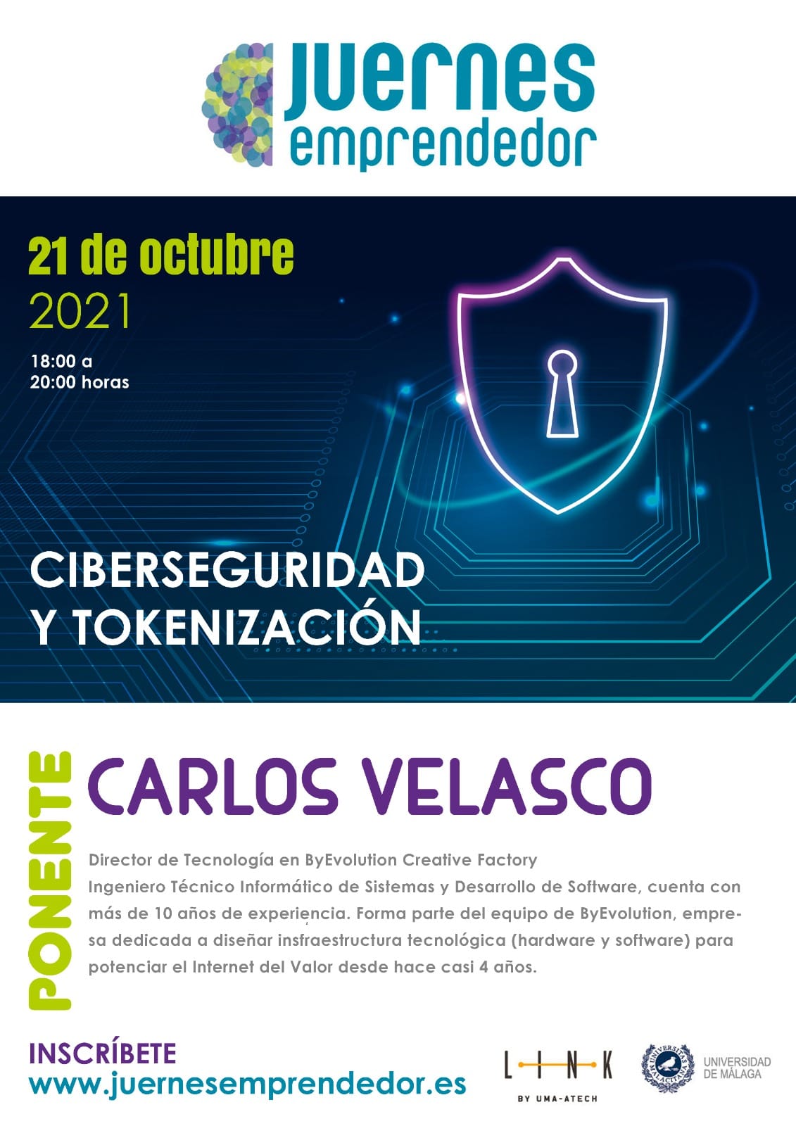 carlos velasco Carlos Velasco ByEvolution Seguridad blockchain token