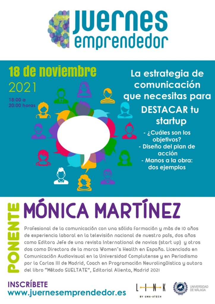 Mónica Martínez. La estrategia de comunicación que necesitas para destacar tu startup
